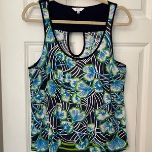 Summery Crown & ivy sleeveless tank top